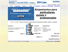 Tablet Screenshot of hostinia.com